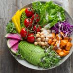 Nutrition Components - bowl of vegetable salads