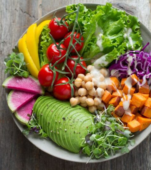 Nutrition Components - bowl of vegetable salads