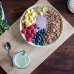 Nutrition - flat lay photography of fruits on plate