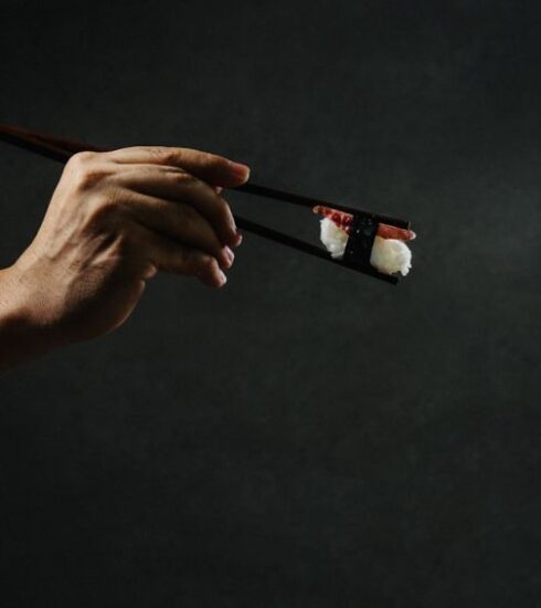 Nutrition - person holding brown wooden pencil