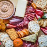 Snacks - Crackers, Cheese, And Fruits