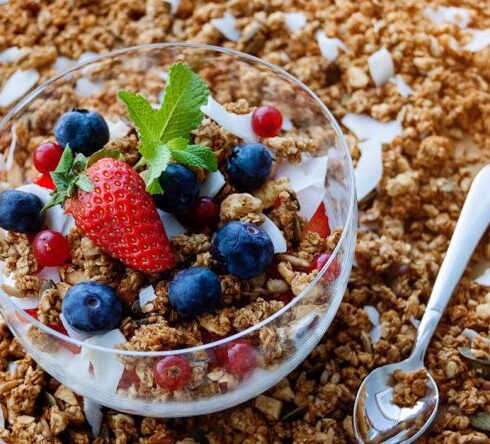 Diet - Strawberry And Blueberry On Clear Glass Bowl