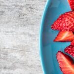 Diet - Bowl of Slices of Strawberries