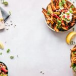 Foods - Assorted Salads on Bowls