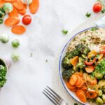 Foods - Flat-lay Photography of Vegetable Salad on Plate