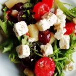 Diet - Vegetable Salad on White Ceramic Plate