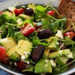 Diet - Vegetable Salad With Wheat Bread On The Side