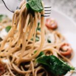 Foods - Selective Focus Photography of Pasta With Tomato and Basil