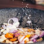 Cooking - Person Pouring Salt in Bowl