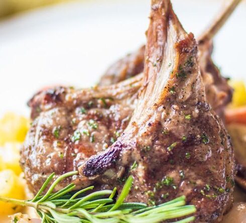 Foods - Close-up of Steak Meal Served in Plate