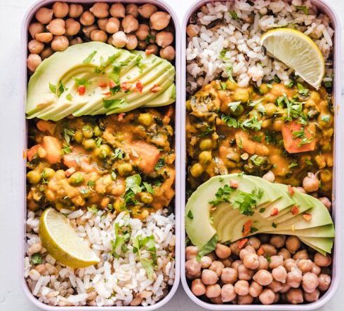 Meals - Flat Lay Photography of Two Tray of Foods