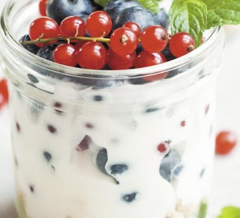 Diet - Berry Cream Dessert