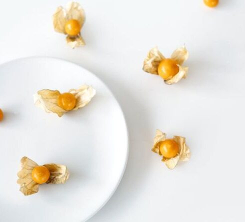 Superfoods - White Ceramic Plate With Yellow and White Food