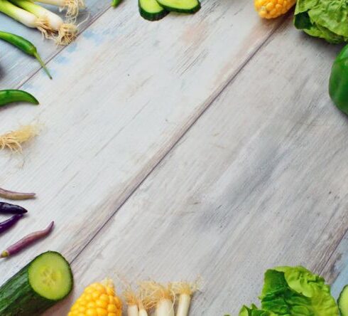 Diet - Assorted Vegetables on Brown Wooden Table