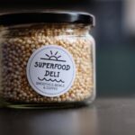 Superfoods - Close-up of Glass Jar with Superfood on Table