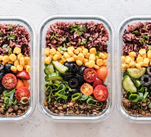 Meals - Flat Lay Photography of Three Tray of Foods