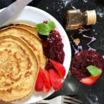 Breakfast - Pancake on Plate