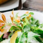 Diet - Vegetable Salad on White Plate