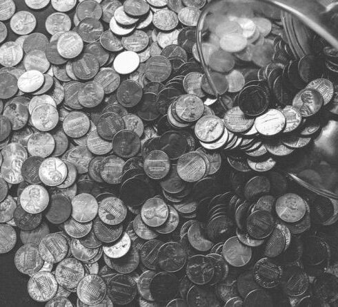 Budget - Grayscale Photo of Coins