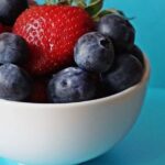 Diet - Blueberries and Strawberries in White Ceramic Bowl