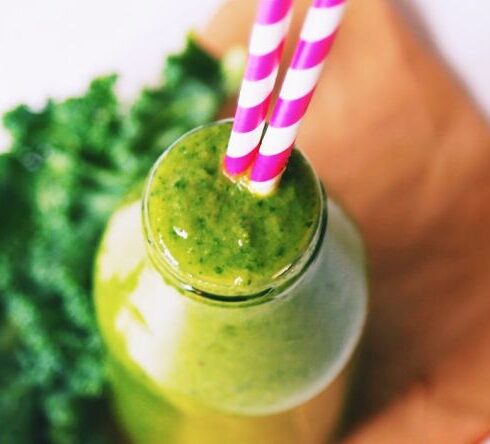 Diet - Selective Focus Photography of Vegetable Shake on Brown Wood Board