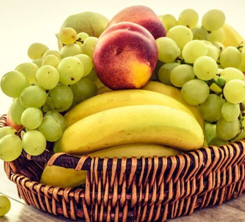 Diet - Several Fruits in Brown Wicker Basket