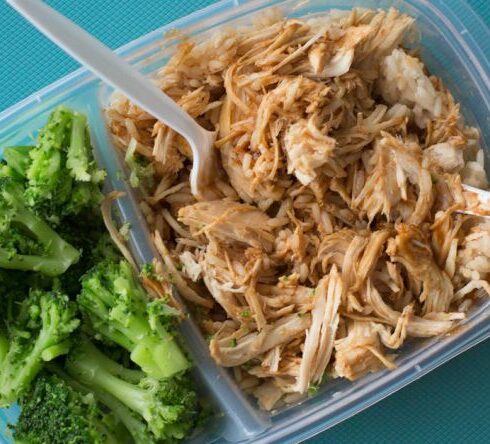 Meal Prep - Tuna Salad on Transparent Lunch Pack