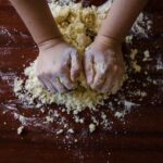 Baking - Person Mixing Dough