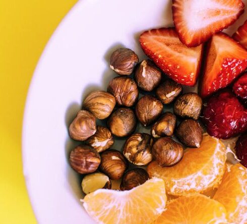 Diet - Assorted Fruits on Plate