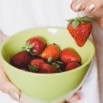 Diet - Strawberries On Green Bowl