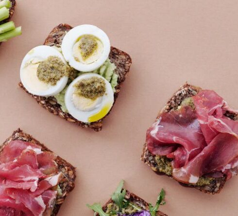 Healthy Eating - Close-Up Photo Of Healthy Sandwiches