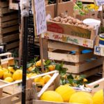 Diets - a bunch of crates filled with lots of fruit