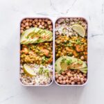 Meal Prep - cooked food on tray