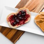 Foods - bread on white platter