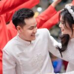 Tunics - Newlywed Passing Under the Tunnel of Wedding Guests Arms