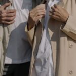 Overcoats - Man and Woman in Beige Coats