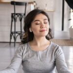 Mindfulness - Woman Practicing Yoga