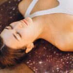 Mindfulness - Woman Relaxing in Yoga Mat