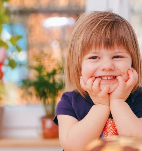 Children Eating - Photo of Toddler Smiling