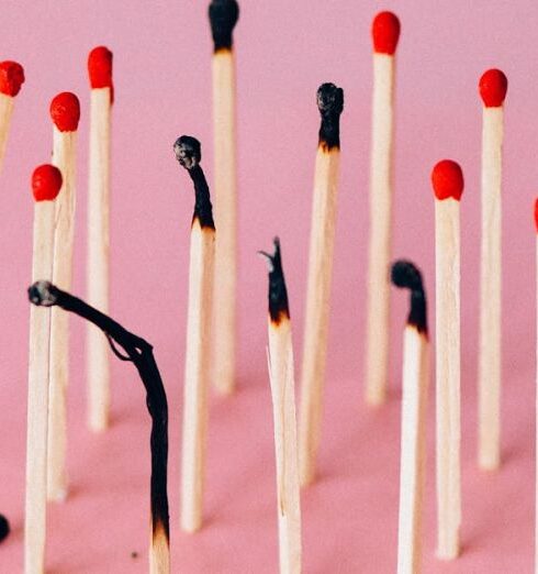 Burnout - Burned Matchsticks