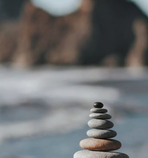 Balance - Selective Focus Photography of Balanced Rocks