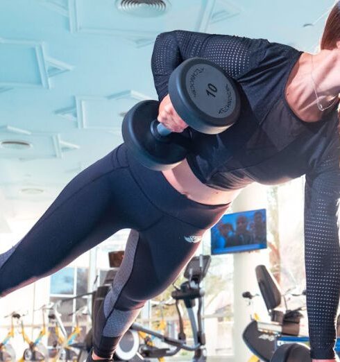 Weight Loss - Woman Doing Exercise Inside Gym