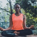 Meditation - Woman Meditating in the Outdoors