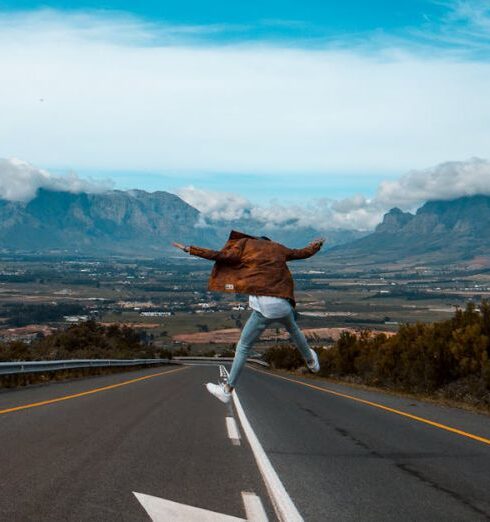 Boundaries - Person Jumps On Road