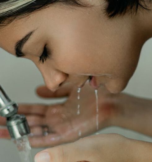 Life - Woman Washing Her Face With Water