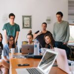 Work - Group of People Watching on Laptop