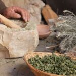 Remedies - Person Grinding Herbs Using Mortar and Pestle