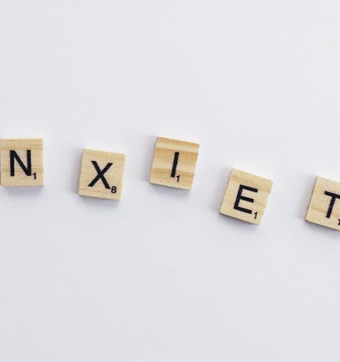 Anxiety - White and Brown Wooden Tiles