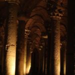 Visits - Illuminated Columns of Cistern in Istanbul