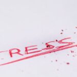 Stress - Stress Handwritten Text on White Printer Paper